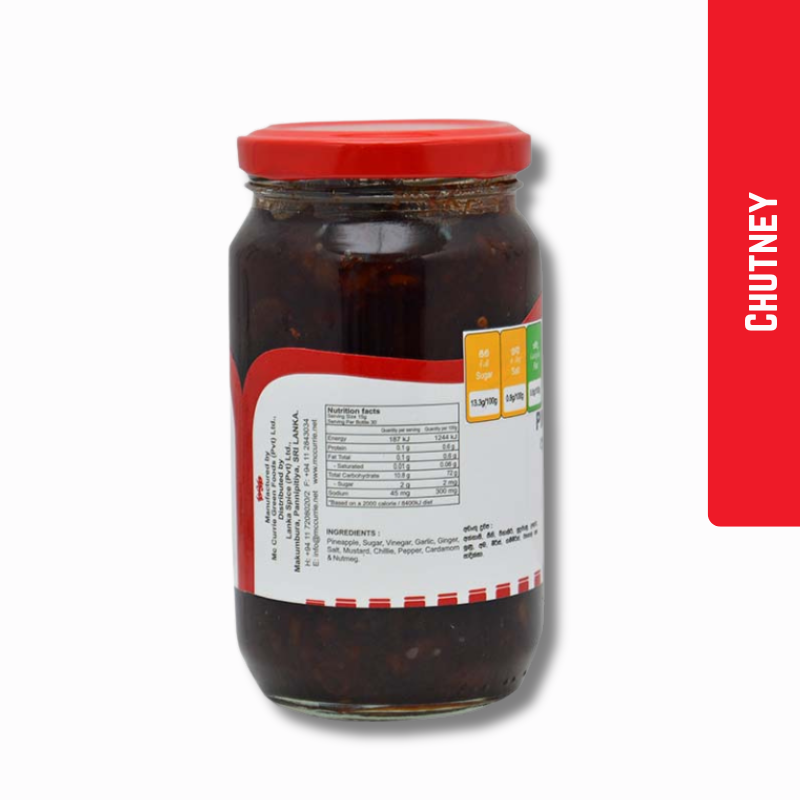 Mc Currie Pineapple Chutney