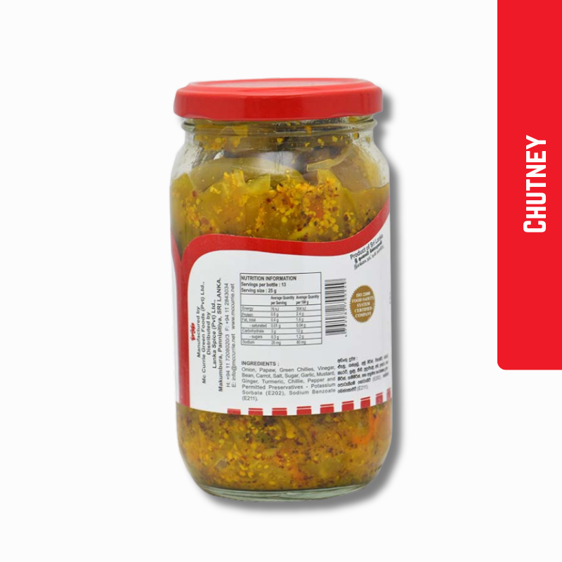 Mc Currie Sinhala Pickle - 330g