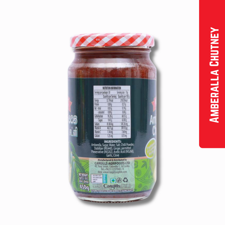 Kist Amberalla Chutney 450g