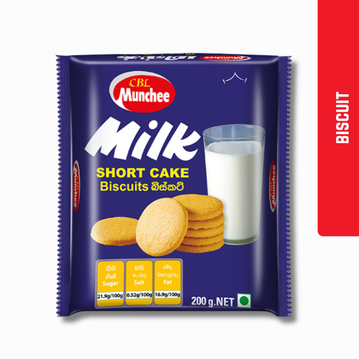 Munchee Milk Short Cake - 200.00 g