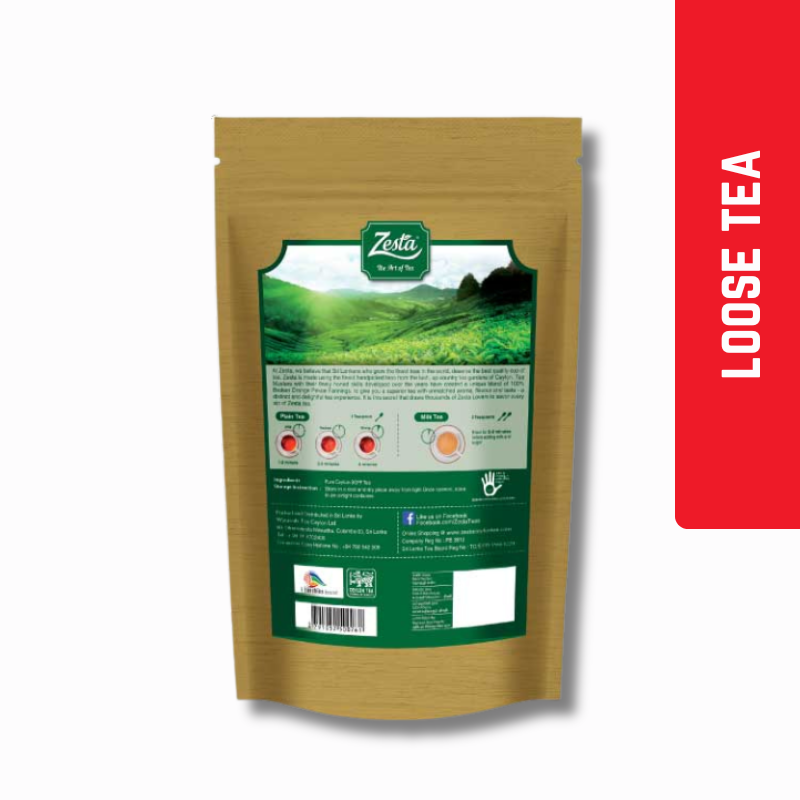 Zesta Tea Foil Pouch 390g